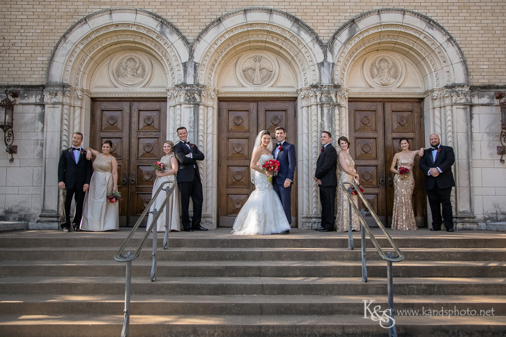 wedding at holy trinity catholic church dallas
